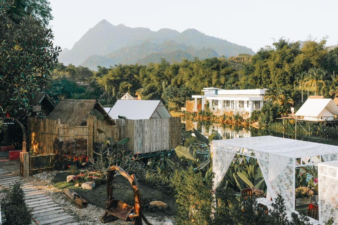 Nang Non Camping Ville นางนอนแค้มป์ปิ้งวิลล์ Mae Sai Exterior photo